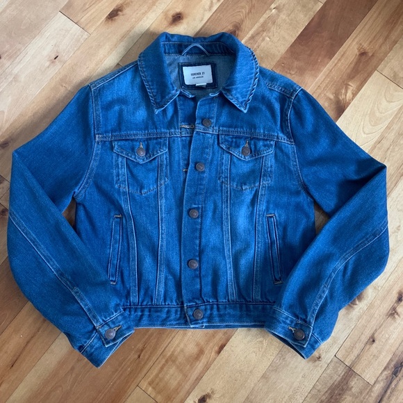 Faded Wash Denim Jacket - Picture 3 of 5